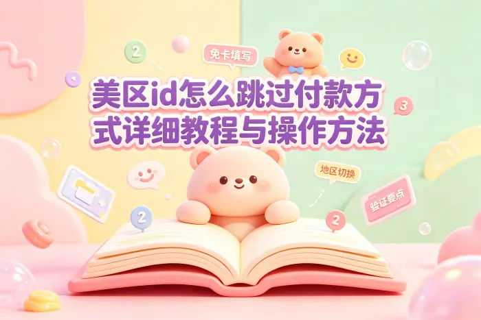 通过 App Store 创建美区账号并跳过付款方式