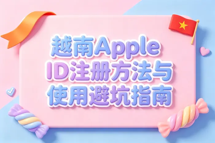 越南 Apple ID 与其他地区账号如何选择