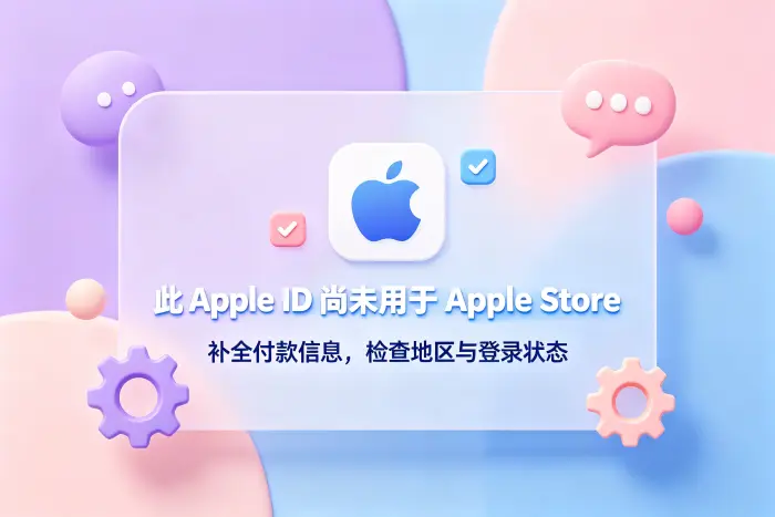 检查网络和地区设置