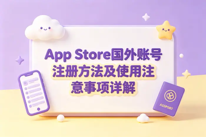 使用国外账号下载应用的方法
