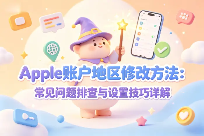 修改地区时容易忽略的设置技巧