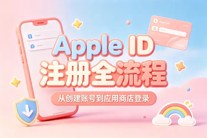 选择 Apple ID 时需要注意什么