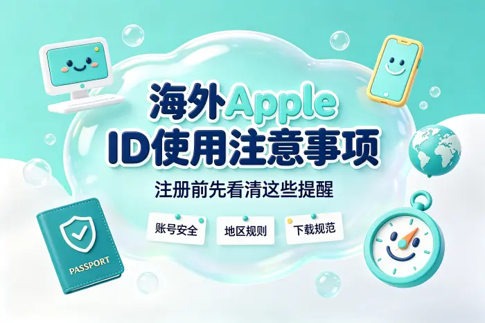 如何判断是否适合注册海外 Apple ID