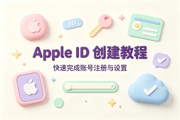 apple 创建id详细教程快速完成账号注册与设置