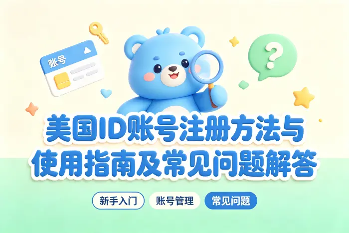 美国区账号注册步骤
