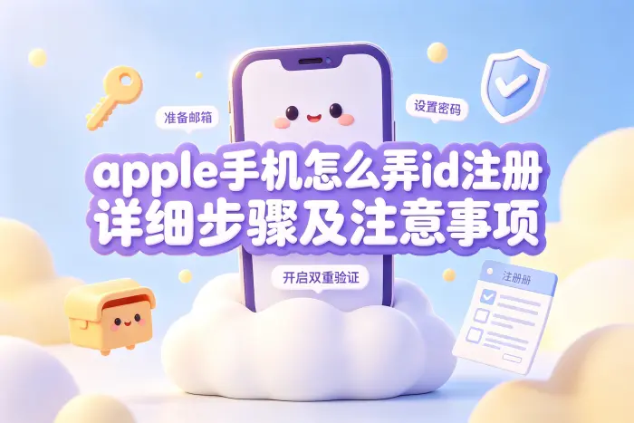 在 iPhone 上创建 Apple ID 的详细步骤