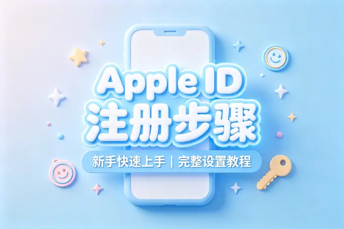 通过苹果设备创建 Apple ID