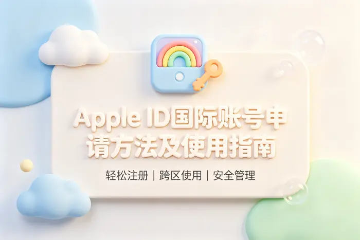 apple id国际账号申请方法及使用指南