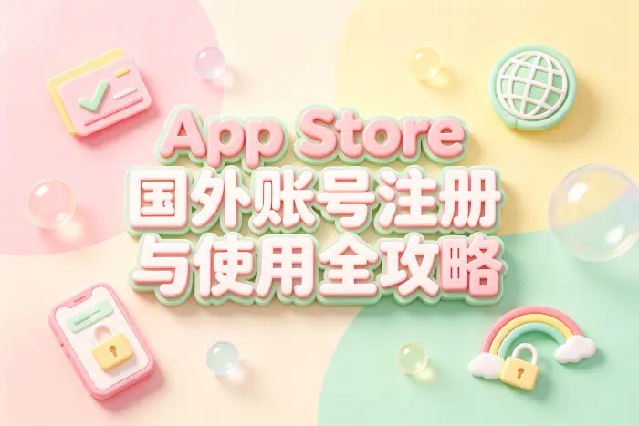 注册国外App Store账号的基本步骤
