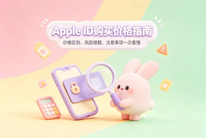 购买Apple ID的价格受哪些因素影响