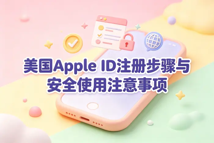 美国区 Apple ID 注册步骤