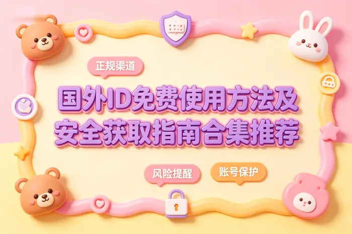 较安全的免费获取方式
