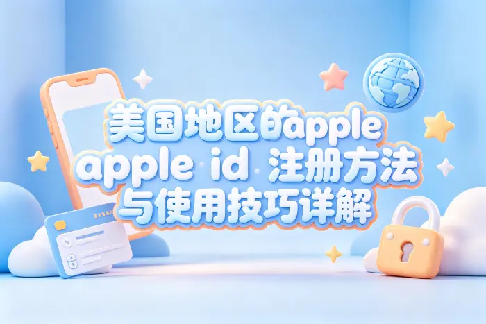 美国地区Apple ID的注册步骤