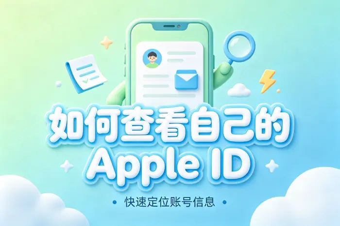 忘记 Apple ID 时可以检查哪些地方