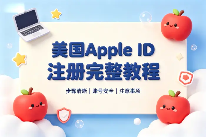 apple id美国注册详细教程及注意事项指南