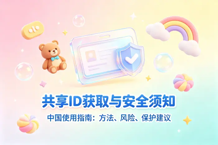 获取共享id的常见方式