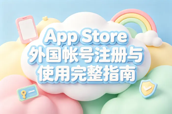 appstore外国帐号注册与使用完整指南