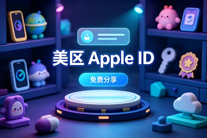 ios外区账号共享指南安全获取海外应用账号方法