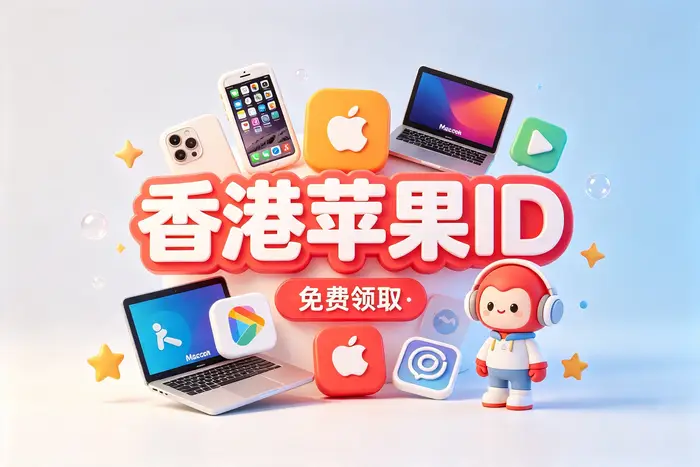 通过 Apple 官方渠道注册账户